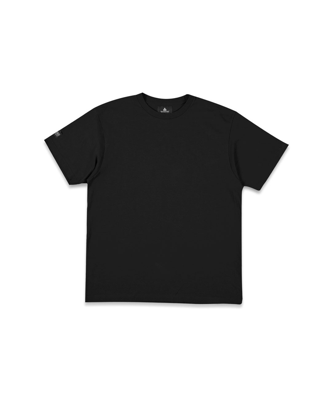 데일리 무지 반팔 티셔츠 (블랙)